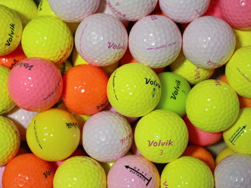 Volvik Mix Bunt Lakeballs - gebrauchte Volvik Mix Bunt Golfbälle AAA/AAAA-Qualität
