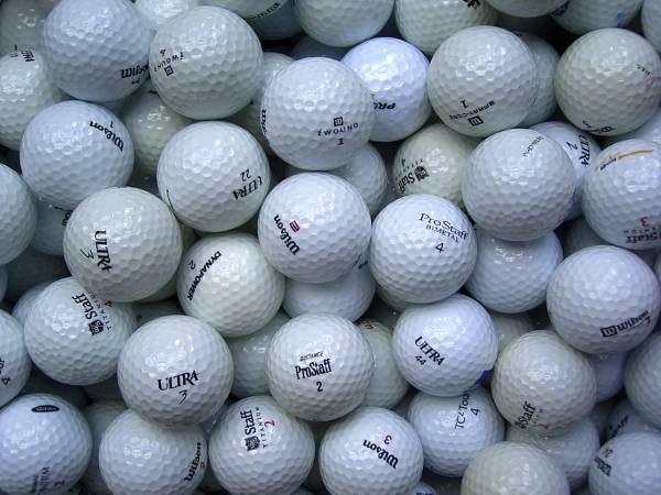 Wilson Mix Lakeballs - gebrauchte Wilson Mix Golfbälle AAA/AAAA-Qualität