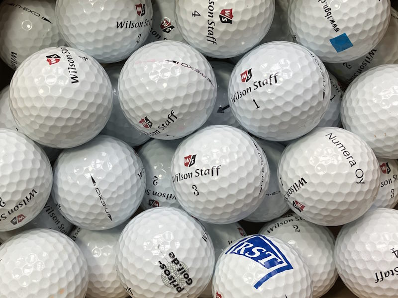 Wilson Staff Dx3 Urethane Lakeballs - gebrauchte Staff Dx3 Urethane Golfbälle AAA/AAAA-Qualität