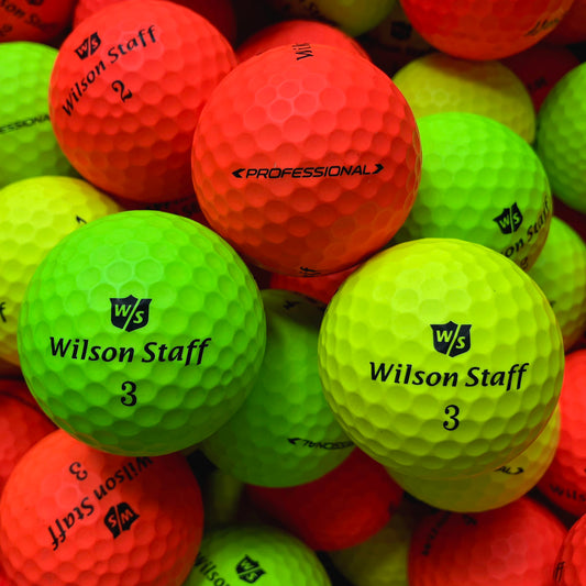 Wilson Staff DUO Professional Matt Bunt Lakeballs - gebrauchte Staff DUO Professional Matt Bunt Golfbälle 