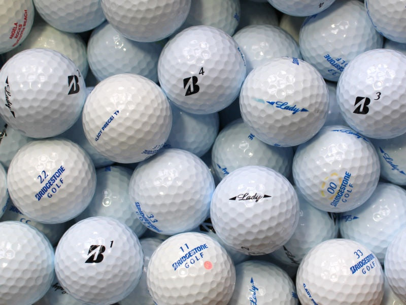Bridgestone Lady Precept Lakeballs - gebrauchte Lady Precept Golfbälle AAA/AAAA-Qualität