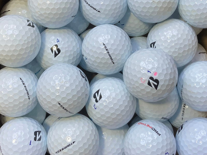 Bridgestone Tour B XS Lakeballs - gebrauchte Tour B XS Golfbälle AAA/AAAA-Qualität
