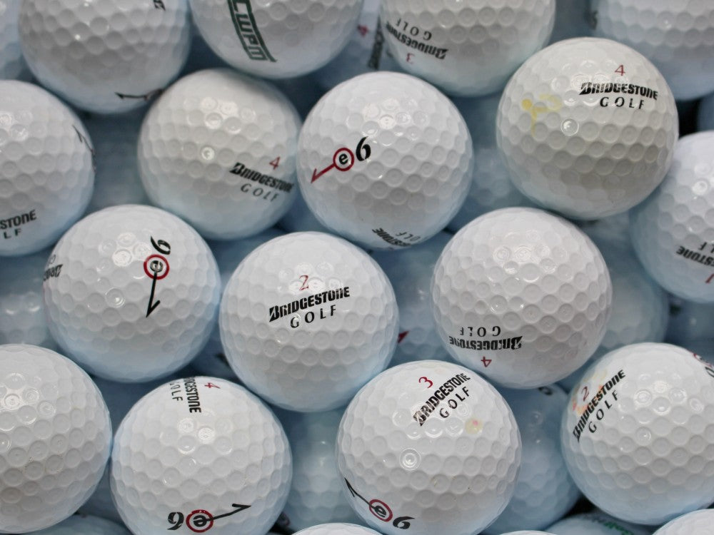 Bridgestone e6 Lakeballs - gebrauchte e6 Golfbälle AAA/AAAA-Qualität