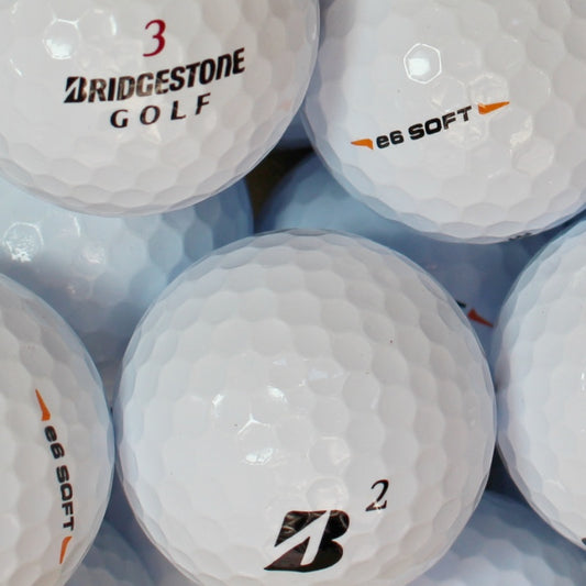 Bridgestone e6 Soft Lakeballs - gebrauchte e6 Soft Golfbälle Galerie