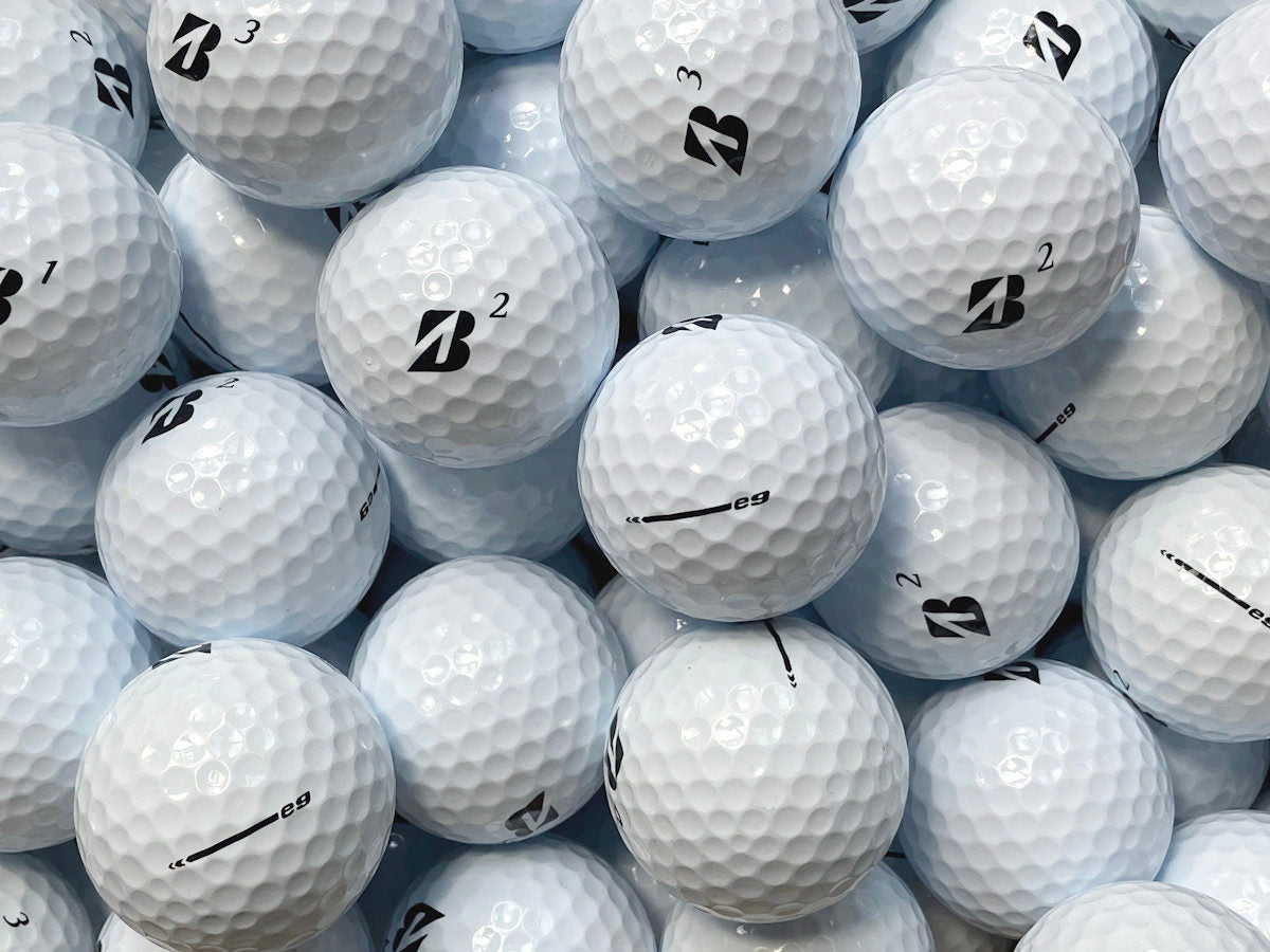 Bridgestone e9 Long Drive Lakeballs - gebrauchte e9 Long Drive Golfbälle AAAA-Qualität