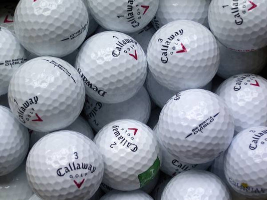 Callaway Big Bertha Diablo Lakeballs - gebrauchte Big Bertha Diablo Golfbälle AAAA-Qualität