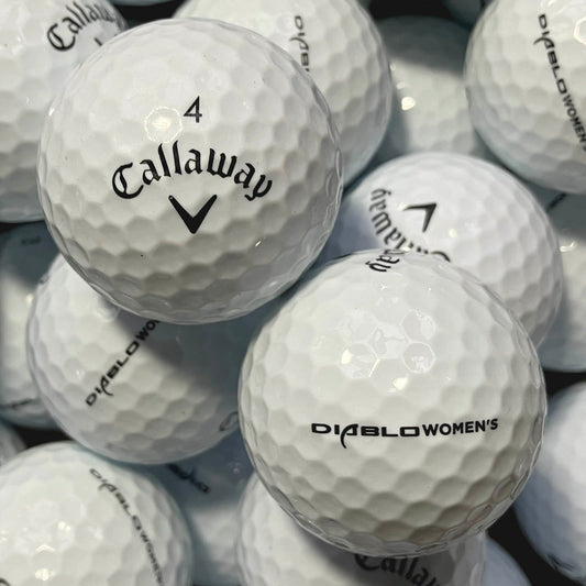 Callaway Diablo Women´s Lakeballs - gebrauchte Diablo Women´s Golfbälle