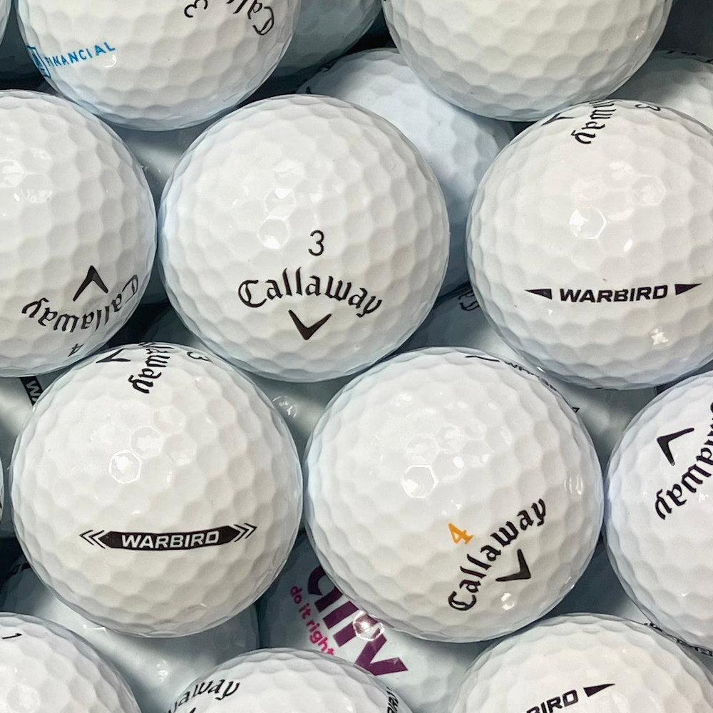 Callaway HEX Warbird Lakeballs - gebrauchte HEX Warbird Golfbälle Galerie