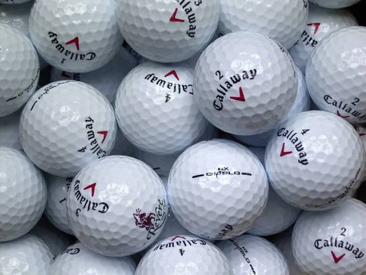 Callaway HX Diablo Lakeballs - gebrauchte HX Diablo Golfbälle AAAA-Qualität