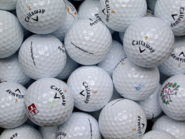 Callaway HEX Warbird Lakeballs - gebrauchte HEX Warbird Golfbälle AAA/AAAA-Qualität