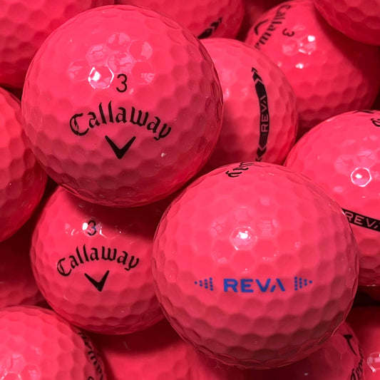 Callaway REVA Pink Lakeballs - gebrauchte REVA Pink Golfbälle