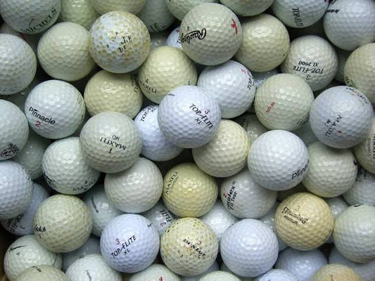 gebrauchte Golfbälle für Crossgolf - Crossgolfbälle Lakeballs