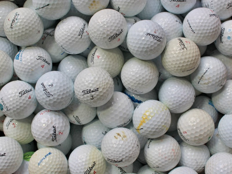 Titleist Mix Lakeballs - gebrauchte Titleist Mix Golfbälle B-Qualität