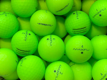 Maxfli StraightFli Matt Grün Lakeballs - gebrauchte StraightFli Matt Grün Golfbälle AAA/AAAA-Qualität