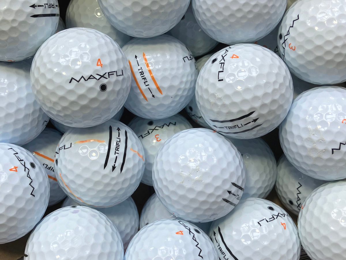 Maxfli TriFli Lakeballs - gebrauchte TriFli Golfbälle AA/AAA-Qualität