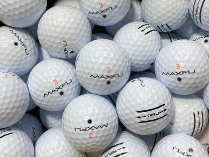 Maxfli TriFli Lakeballs - gebrauchte TriFli Golfbälle AAAA-Qualität