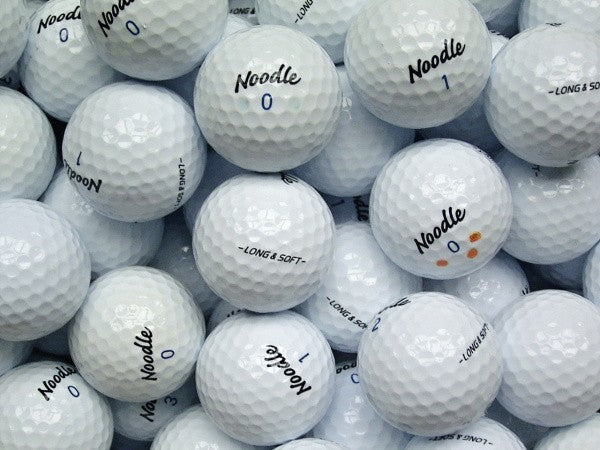 Noodle Long & Soft Lakeballs - gebrauchte Noodle Long & Soft Golfbälle AAA/AAAA-Qualität