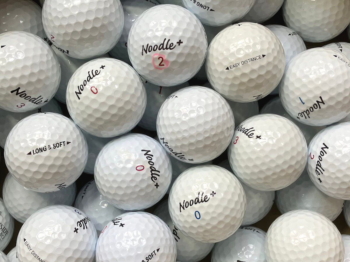 Maxfli Noodle+ (Plus) Lakeballs - gebrauchte Maxfli Noodle+ (Plus) Golfbälle AAA/AAAA-Qualität