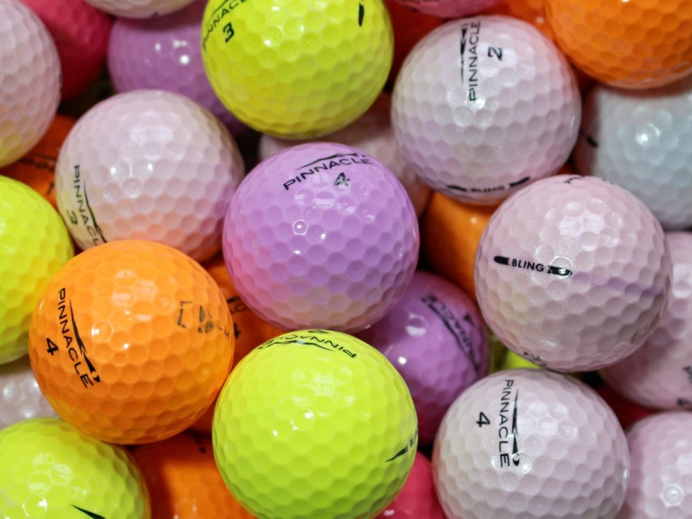 Pinnacle Bling Lakeballs - gebrauchte Bling Golfbälle AAA/AAAA-Qualität