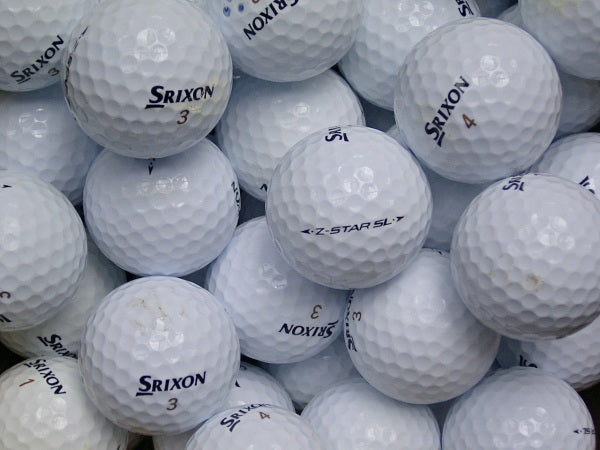 Srixon Z-Star SL Lakeballs - gebrauchte Z-Star SL Golfbälle AA/AAA-Qualität
