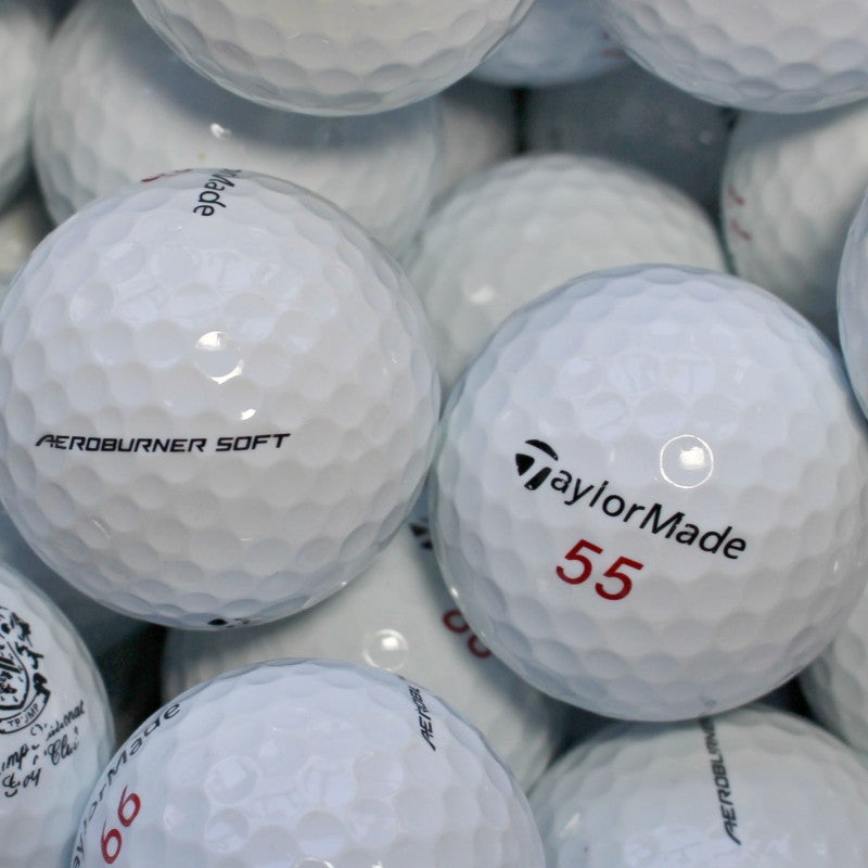 TaylorMade Aeroburner Soft Lakeballs - gebrauchte Aeroburner Soft Golfbälle 