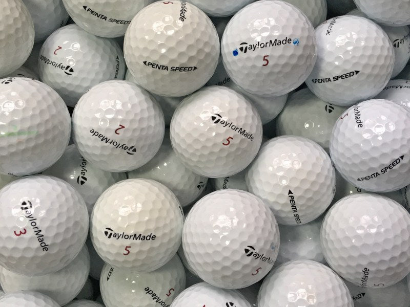 TaylorMade Penta Speed Lakeballs - gebrauchte Penta Speed Golfbälle AAA/AAAA-Qualität