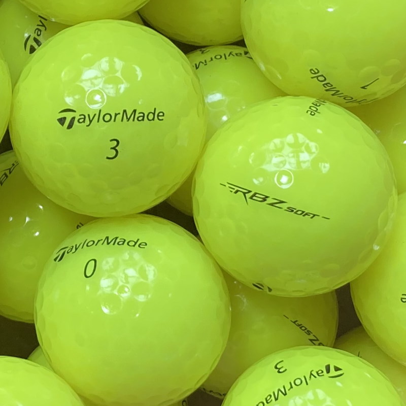 TaylorMade RBZ Soft Gelb Lakeballs - gebrauchte RBZ Soft Gelb Golfbälle