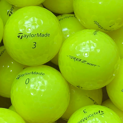 TaylorMade RBZ Soft Gelb Lakeballs - gebrauchte RBZ Soft Gelb Golfbälle
