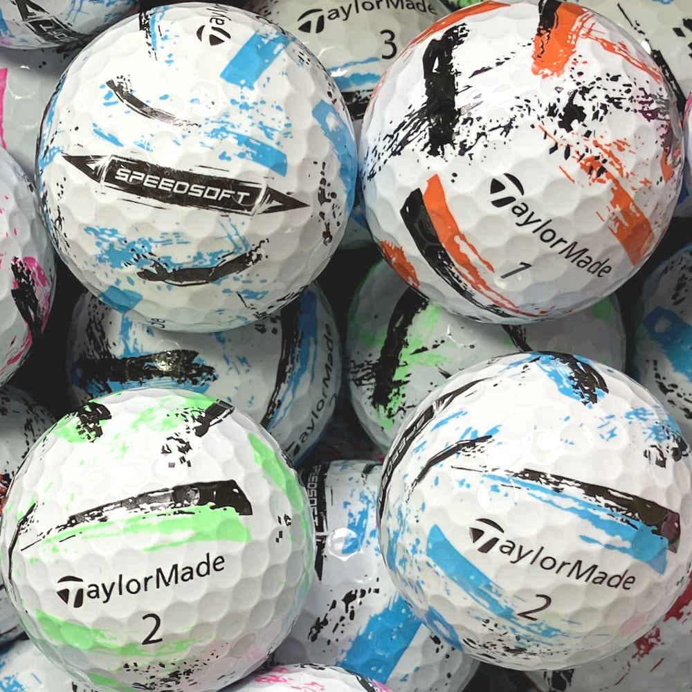 TaylorMade Speedsoft INK Lakeballs - gebrauchte Speedsoft INK Golfbälle