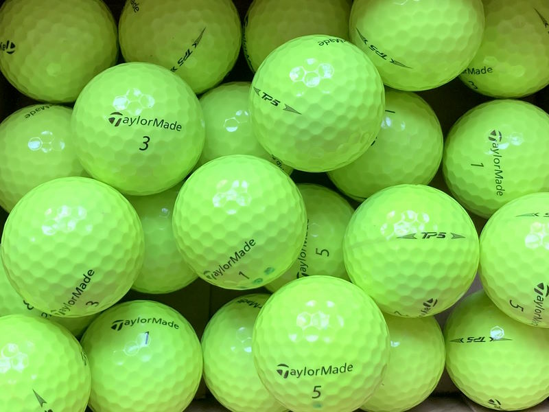 TaylorMade TP5 Gelb Lakeballs - gebrauchte TP5 Gelb Golfbälle AAA/AAAA-Qualität