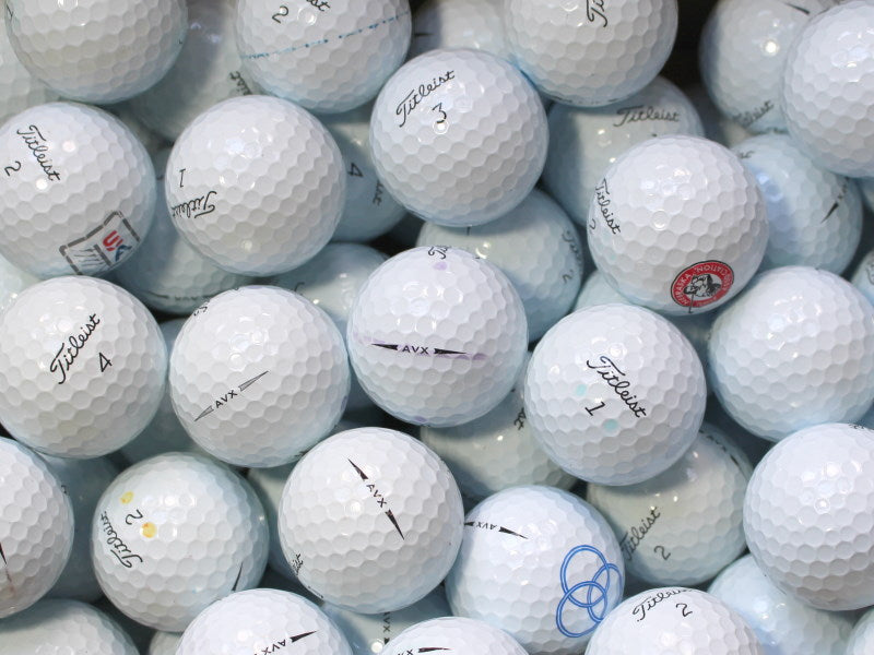 Titleist AVX Lakeballs - gebrauchte AVX Golfbälle AAA/AAAA-Qualität