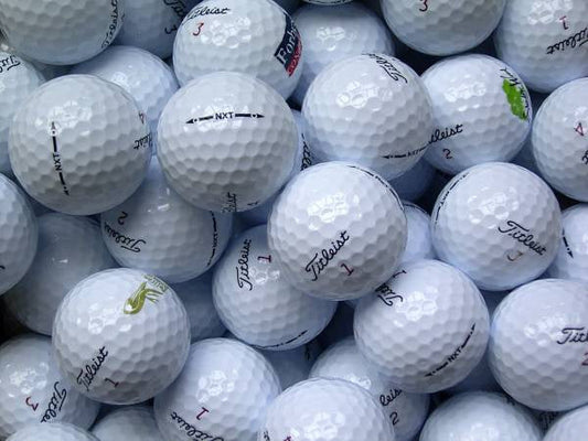 Titleist NXT (Distance) Lakeballs - gebrauchte NXT (Distance) Golfbälle AAAA-Qualität