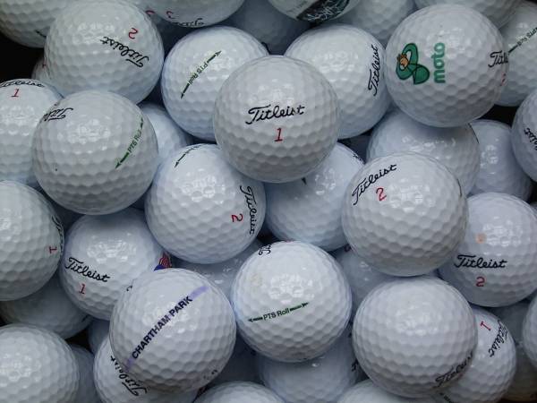 Titleist Roll Lakeballs - gebrauchte Roll Golfbälle AAA/AAAA-Qualität