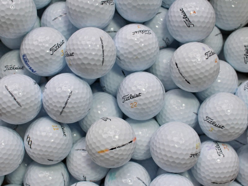 Titleist Velocity Lakeballs - gebrauchte Velocity Golfbälle AAA/AAAA-Qualität