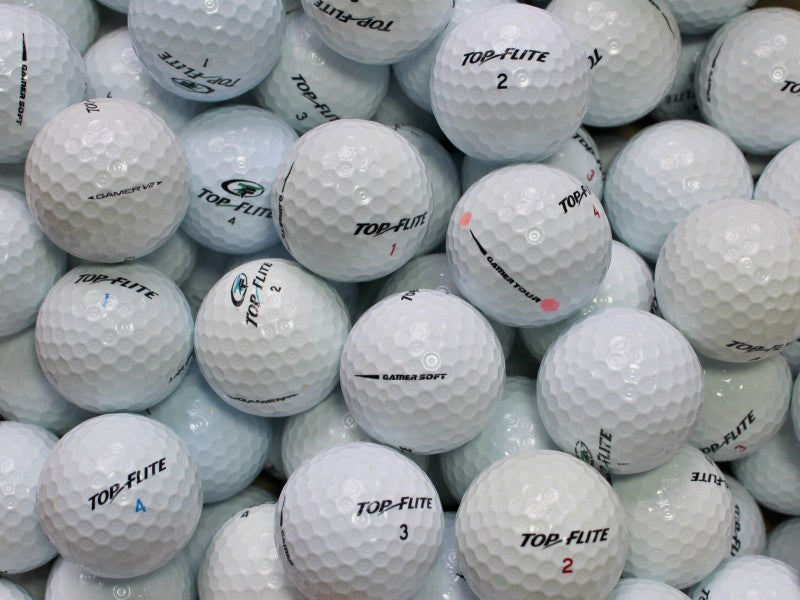 Top-Flite Gamer Mix Lakeballs - gebrauchte Gamer Mix Golfbälle AAA/AAAA-Qualität