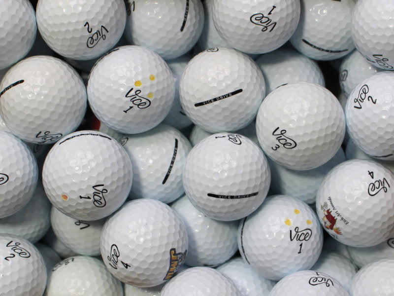 Vice Drive Lakeballs - gebrauchte Drive Golfbälle AAA/AAAA-Qualität