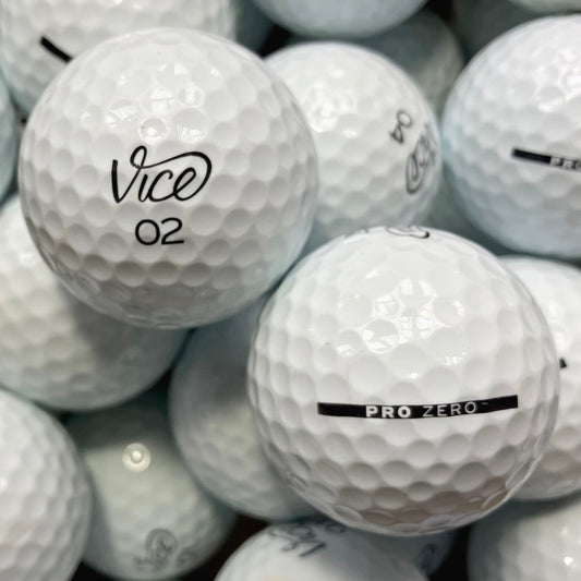 Vice Pro Zero Lakeballs - gebrauchte Pro Zero Golfbälle 