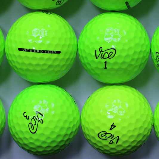Vice Pro Plus Lime Lakeballs - gebrauchte Pro Plus Lime Golfbälle