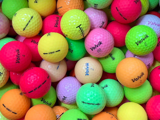 Volvik Mix Bunt Lakeballs - gebrauchte Volvik Mix Bunt Golfbälle AAAA-Qualität