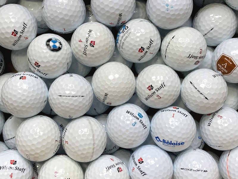 Wilson Staff Dx2 (Soft) Lakeballs - gebrauchte Staff Dx2 (Soft) Golfbälle AAA/AAAA-Qualität