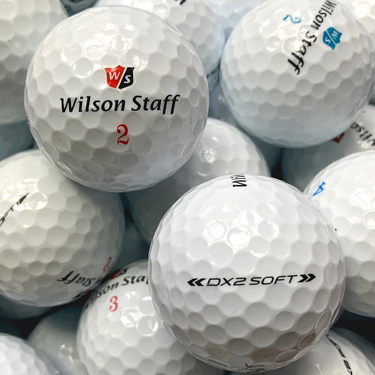 Wilson Staff Dx2 (Soft) Lakeballs - gebrauchte Staff Dx2 (Soft) Golfbälle