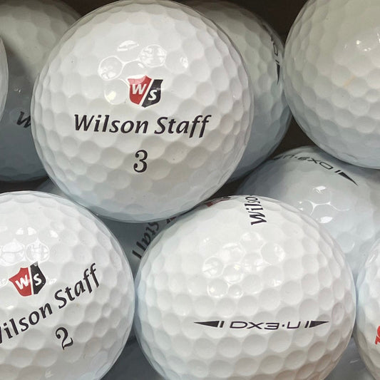 Wilson Staff Dx3 Urethane Lakeballs - gebrauchte Staff Dx3 Urethane Golfbälle 