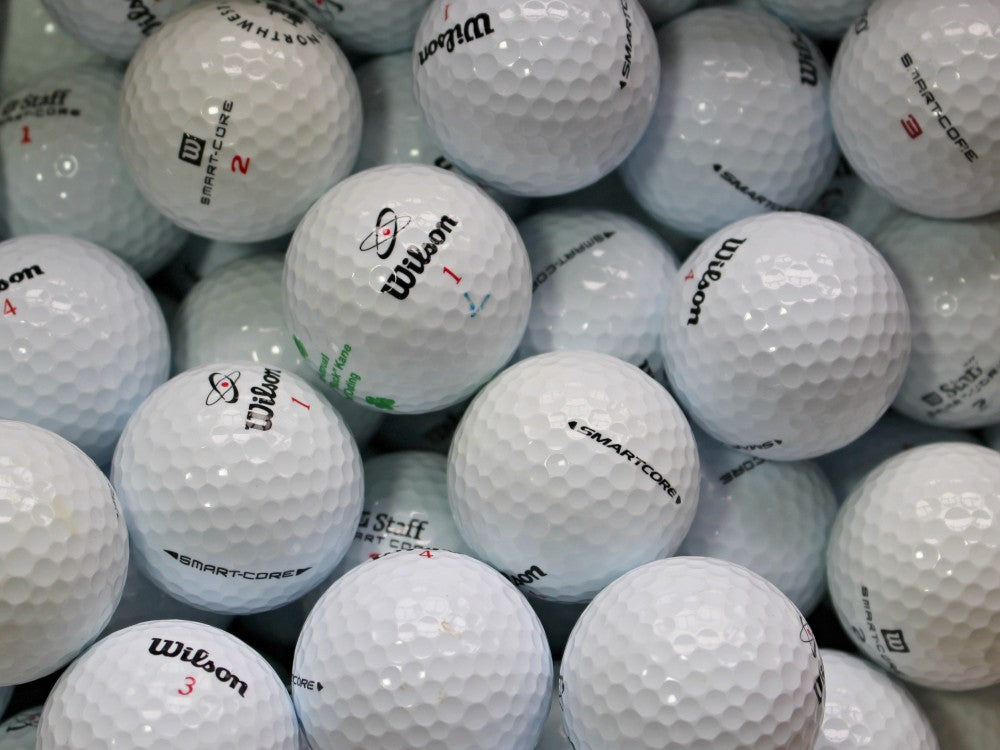 Wilson Smartcore Mix Lakeballs - gebrauchte Smartcore Mix Golfbälle AAA/AAAA-Qualität
